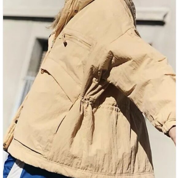 Free People Movement Billie Boxy Oversized Lightweight Jacket NWT - Picture 2 of 5